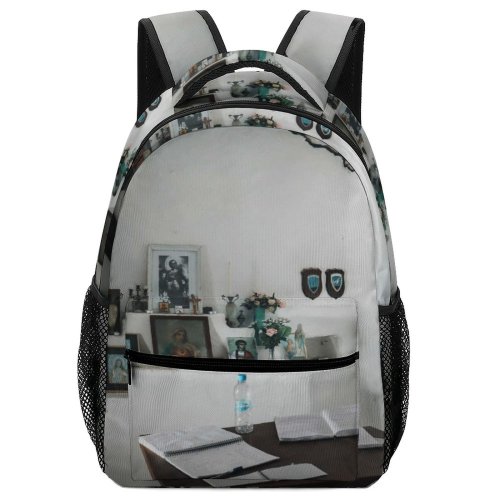 yanfind Children's Backpack Family Design Lamp Home Mirror Window Table Room Chair Bed Abandoned Architecture Preschool Nursery Travel Bag