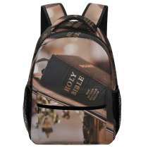 yanfind Children's Backpack  Focus Christianity Christ Holy Spiritual Study Scripture Church Testament Preschool Nursery Travel Bag