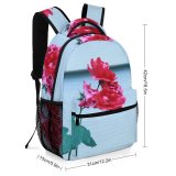 yanfind Children's Backpack Flower Plant Rose  Geranium Carnation Petal Stock Preschool Nursery Travel Bag