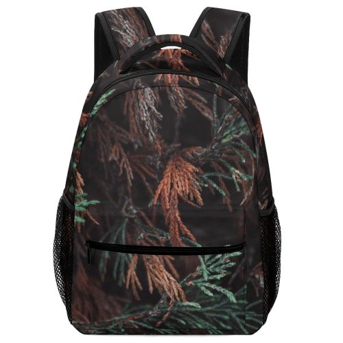yanfind Children's Backpack Abies Pine Images Conifer Free Plant Stock Pictures Fir Larch Tree Wallpapers Preschool Nursery Travel Bag