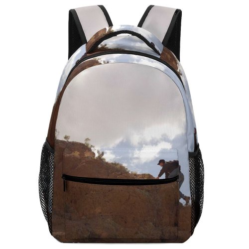 yanfind Children's Backpack Desert Sand Dune Majave Geology Cliff Ridge Photographer Climbing Hiking Rock Preschool Nursery Travel Bag