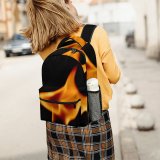 yanfind Children's Backpack Fire Flame Burn Horn Horns form Hot Heat Arson Blaze Flicker Flames Preschool Nursery Travel Bag