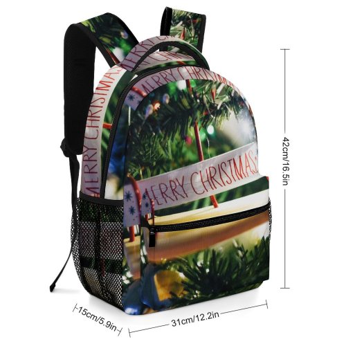 yanfind Children's Backpack Abies Pine Images Christmas Conifer Free Plant Pictures Fir Tree Ornament Preschool Nursery Travel Bag