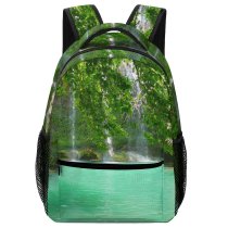 yanfind Children's Backpack Antalya Waterfall Lake Forest Natural Landscape Resources Vegetation Watercourse Preschool Nursery Travel Bag