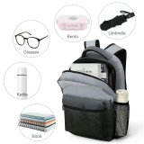 yanfind Children's Backpack Grey Fog Tree Forest Woodland Silhouette Mist Cloud Outdoors Landscape Horizon Misty Preschool Nursery Travel Bag