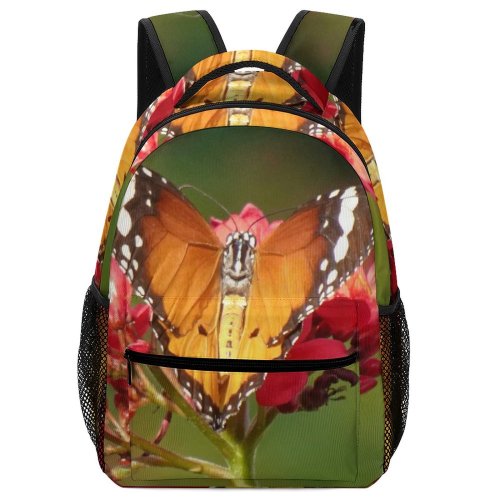 yanfind Children's Backpack Butterfly Insect Monarch Invertebrate Creative Commons Preschool Nursery Travel Bag
