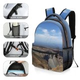 yanfind Children's Backpack Landscape Domain Canyon Valley Pictures Outdoors Mesa Panoramic Public Plateau Preschool Nursery Travel Bag