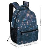 yanfind Children's Backpack  Bokeh Focus  Dark Floor Drop Glisten Preschool Nursery Travel Bag