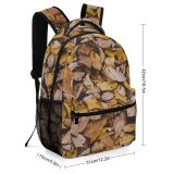yanfind Children's Backpack Ground Forest National Park United  Leaves Leaf Soil Gold Fallen Autumn Preschool Nursery Travel Bag