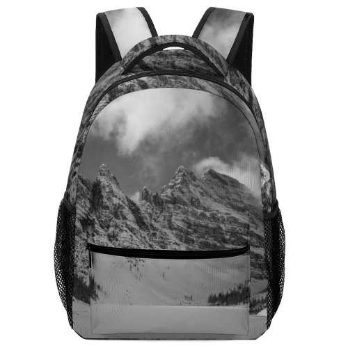 yanfind Children's Backpack Abies Range  Lake Tree  Snow Agnes Plant  District Preschool Nursery Travel Bag