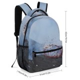 yanfind Children's Backpack Eruption Road Pictures Outdoors  Grey Volcano Italy Unnamed Preschool Nursery Travel Bag