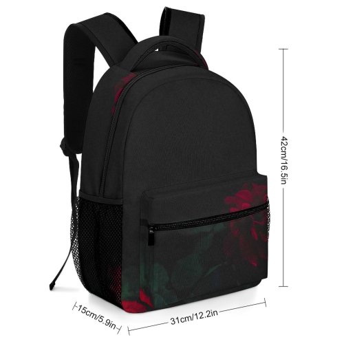 yanfind Children's Backpack  Dahlia Flower Plant Rose Geranium Public Domain Preschool Nursery Travel Bag