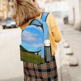 yanfind Children's Backpack Old Rural Countryside Road Plant Calaveras Farm Pictures Grassland Outdoors Stock Preschool Nursery Travel Bag