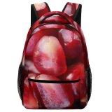 yanfind Children's Backpack Freshness Vibrant Sweet Refreshment Seeds Delicious Ripe Diet Pile Macro Preschool Nursery Travel Bag