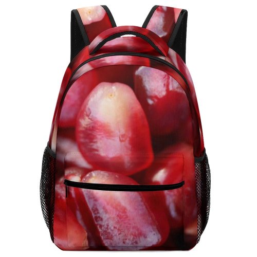 yanfind Children's Backpack Freshness Vibrant Sweet Refreshment Seeds Delicious Ripe Diet Pile Macro Preschool Nursery Travel Bag
