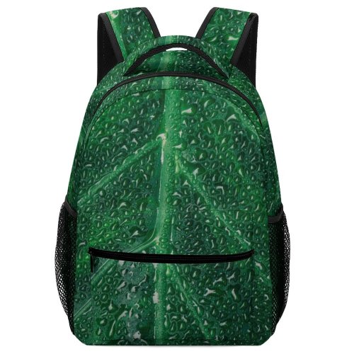 yanfind Children's Backpack Freshness Dew Plant Botanical Waterdrops Iphone Drop Macro Dewdrops Growth Droplets Preschool Nursery Travel Bag
