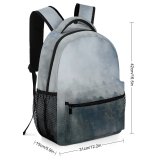 yanfind Children's Backpack Grey Fog Outdoors Mist Salzburg Austria Cloud Forest  Plant Fir Tree Preschool Nursery Travel Bag