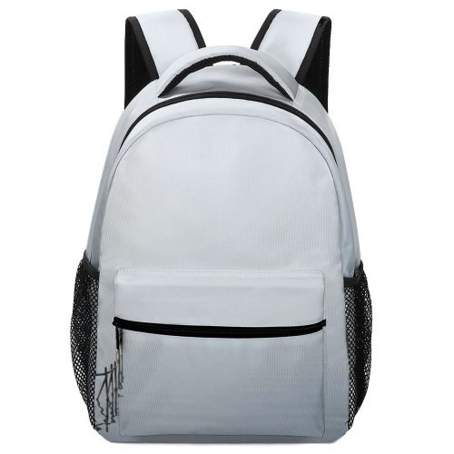 yanfind Children's Backpack Grey Fog Outdoors Mist Building Dock Pier Port Waterfront Lake Earlymorning Morning Preschool Nursery Travel Bag