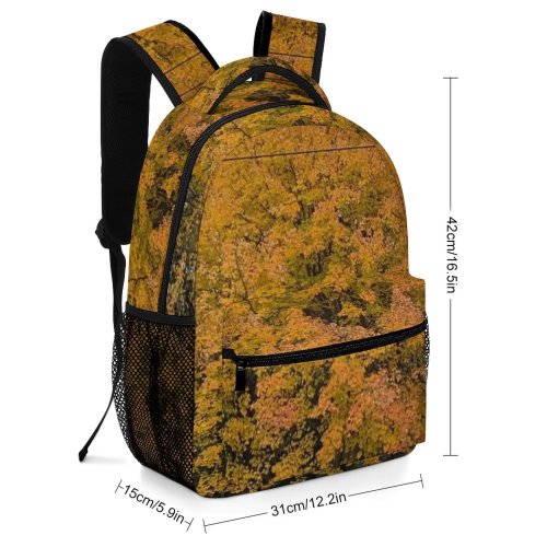 yanfind Children's Backpack Fir Free Pictures Field Abies Grassland Outdoors Grass Plant Maple Trunk Tree Preschool Nursery Travel Bag