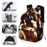 yanfind Children's Backpack Hearth Festival Hyderabad Wood Tradition Domain Fire Public Indian Fireplace Wallpapers Preschool Nursery Travel Bag