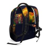 yanfind Children's Backpack Dark Time Reflections Illuminated Lights Night Glisten Balls Preschool Nursery Travel Bag
