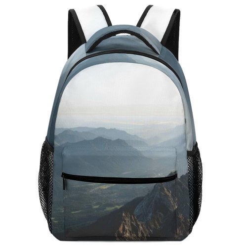 yanfind Children's Backpack Zugspitze Partenkirchen Scenery Range Slope  Summer Activities Light Free Alm Preschool Nursery Travel Bag