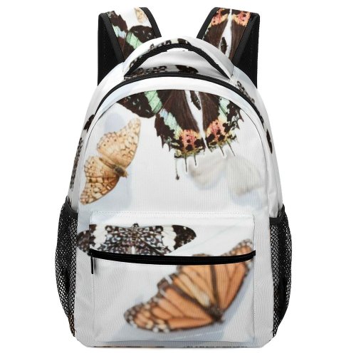 yanfind Children's Backpack Butterfly Invertebrate Insect HQ Footwear Shoe  Moth Birds Monarch Flatlay Colorful Preschool Nursery Travel Bag