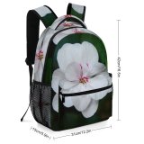 yanfind Children's Backpack  Flower Plant Geranium Rose Grey Stock Preschool Nursery Travel Bag