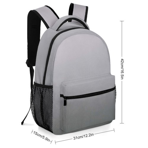 yanfind Children's Backpack Grey Outdoors Fog Birds Mist Lake Public Domain Preschool Nursery Travel Bag