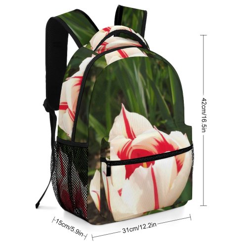 yanfind Children's Backpack  Flower Plant Rose Tulip Vegetation Creative Commons Preschool Nursery Travel Bag