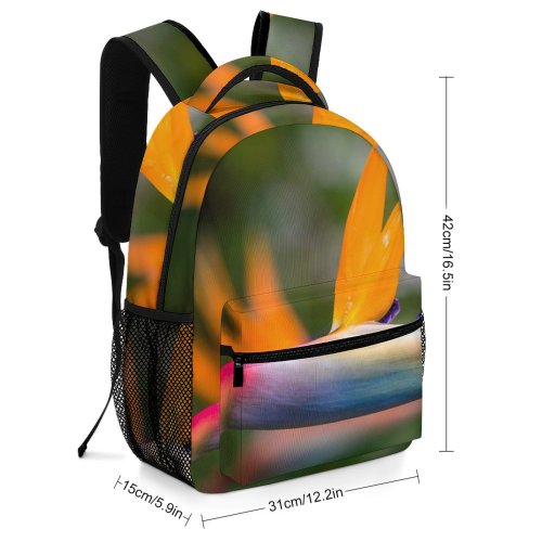 yanfind Children's Backpack  Park Beautiful Plant  Season  Field Paradise Coloring Growth Tropical Preschool Nursery Travel Bag