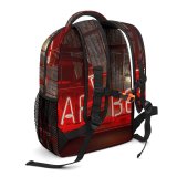 yanfind Children's Backpack Dark Design Illuminated Lights Evening Stock Wow Light Beer Restaurant Luminescence Bar Preschool Nursery Travel Bag