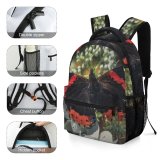 yanfind Children's Backpack Birds Butterfly Insect Invertebrate Preschool Nursery Travel Bag