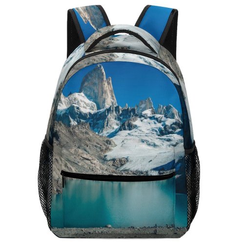 yanfind Children's Backpack Landscape Fitz Patagonia Argentina Pictures Outdoors Stock Snow Sight Alps Preschool Nursery Travel Bag