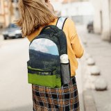 yanfind Children's Backpack Field Grassland Outdoors Countryside Grass Plant Farm Rural Meadow Norheimsund Norvège Pasture Preschool Nursery Travel Bag