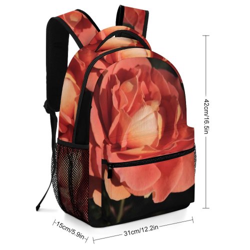 yanfind Children's Backpack Flower Petal Rose Plant  Domain Matsuyama Images Public Preschool Nursery Travel Bag