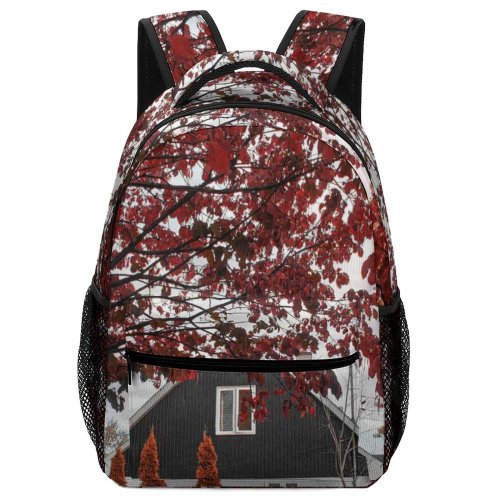 yanfind Children's Backpack Maison Abies Plant Automne Pictures Tree Trees Fir Free Maple Autumn Preschool Nursery Travel Bag