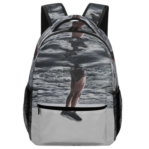 yanfind Children's Backpack Ocean Sea Swim Beach Legs Pretty Morocco Feet Surreal Swimmer Preschool Nursery Travel Bag