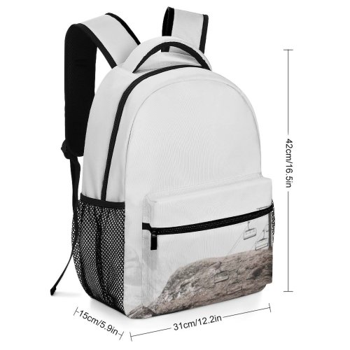 yanfind Children's Backpack D'isère Field Slope Automn  Mound French Snow Automne Alpes Free Preschool Nursery Travel Bag