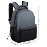 yanfind Children's Backpack Fog Outdoors Mist Grey Rocks Creative Commons Preschool Nursery Travel Bag