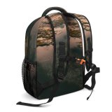 yanfind Children's Backpack Afterglow Scenery Surf Clouds Sunset Oceanside Beach Peaceful Sunrise Tranquil Scenic Outdoors Preschool Nursery Travel Bag