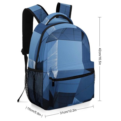 yanfind Children's Backpack Forum Building Domain Barcelona Website Glass Urban Abstract Sunny HQ Public Preschool Nursery Travel Bag