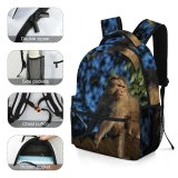 yanfind Children's Backpack Images Domain Wildlife Pictures Public Monkey Baboon Preschool Nursery Travel Bag