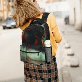 yanfind Children's Backpack Mystic Fineart Experimental Strokes Mind Pictures Hypnotic Stock Fish Abstract Tree Preschool Nursery Travel Bag