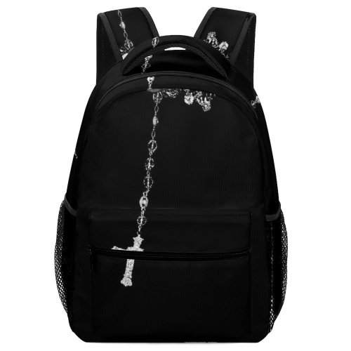 yanfind Children's Backpack Elegant Detail Vogue Golden Chain Metal Religion Design Shiny Unrecognizable Mystery Prayer Preschool Nursery Travel Bag