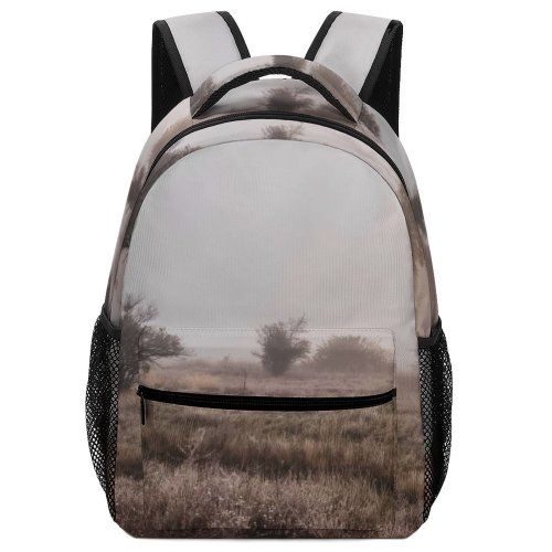 yanfind Children's Backpack Fog Outdoors Mist Bulgaria Drugan P Pro  Smartphonephotography Autumn Countryside Plant Preschool Nursery Travel Bag