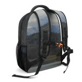 yanfind Children's Backpack Grey Outdoors  Range Lake Peak Adventure Leisure Activities Albania Countryside Reservoir Preschool Nursery Travel Bag