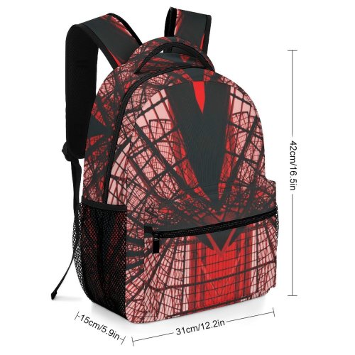 yanfind Children's Backpack Detail Photo Design Geometrical Lines Construction Abstract Perspective Architecture Futuristic Shot Art Preschool Nursery Travel Bag
