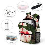 yanfind Children's Backpack  Flower Plant Rose Tulip Vegetation Creative Commons Preschool Nursery Travel Bag