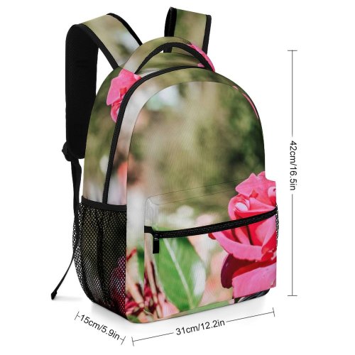 yanfind Children's Backpack  Flower Plant Rose Petal Geranium Vegetation Creative Commons Preschool Nursery Travel Bag